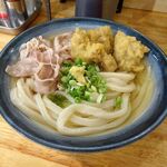 自家製さぬきうどんと肉 新橋甚三 - 肉うどんスペシャル（特大３玉）890円