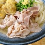 自家製さぬきうどんと肉 新橋甚三 - 肉うどんスペシャル（特大３玉）890円