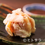 JIDORI KAPPO INAGAKI - 比内地鶏のたたきを手作りポン酢でいただく『胸肉のたたき』