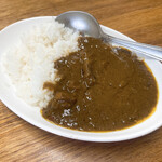 らーめん優月 - 【2021年08月】ミニカレーライス＠380円、提供時。