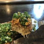 Okonomiyaki Teppan Izakaya Piero - 一口にカット