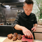 イル アオヤマ - メインのお肉３種類