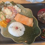 GOHAN-YA あたしんち - おまかせ定食 (ハラス) 900円(税込)