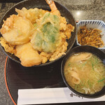 かど新 - 天玉丼セット