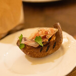 オステリアラブラ - ジャンボマッシュルームはアルなら是非食べて欲しい