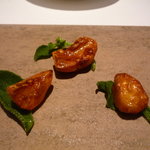 Fujiya 1935 - ☆ふっくらとカリッとしたポテトフライ…フォアグラのパウダー(*^^)v☆