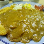 おおしも食堂 - カツカレー（普通盛り）８５０円