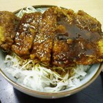 おおしも食堂 - ソースカツ丼６５０円