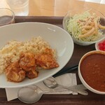 Izuno Ryoushi Baru Otameshiya - チキンカレー 850円 全景