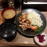 Meguro Kicchin - 豚生姜焼定食1,000円