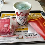 McDonald's - ダブルチーズガーバーセット550円