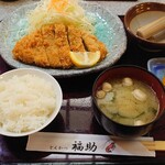 Tonkatsu Fukusuke - ランチロースかつ定食　900円（税込）