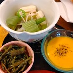 和のごはん みかづき - 夏野菜の昆布煮びたし