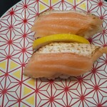 もり一 - 焼トロサーモン(143円)