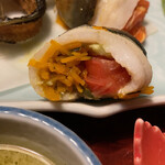 萬翠楼 福住 - 鮎の中身