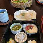 萬翠楼 福住 - 近海の恵み五種盛り