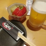 ちゃんちき居酒屋 - お通しと生