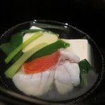 神保町 傳 - 金目鯛のお澄まし