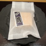 神保町 傳 - 特製フォアグラ最中