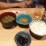 食堂 高ひろ - いきなりTKGセットな腹ペコりん