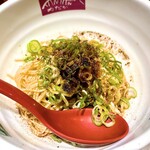 めだかタンタン - お店のウリの汁なし担々麺！ 