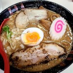 荒野のラーメン - 夕陽のラーメン800円
