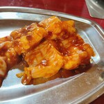 味楽苑 - 和牛シマチョウ ハーフ 495円