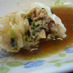 上海わんたん・食彩厨房 - 海老＆椎茸わんたん喰らう