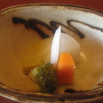 ろあん松田 - 大根、人参、牛蒡、ブロッコリーのレモン煮