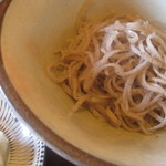 ろあん松田 - 玄蕎麦ぶっかけ、辛味大根で