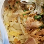 塩そば専門店 桑ばら - 冷やし豚ゴマヨまぜそば