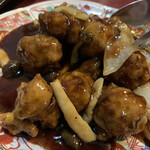 中国四川麺飯店 一燈 - 黒酢酢豚❗️
