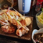 Kushiyaki Bar 我が家 - 唐揚げアップ