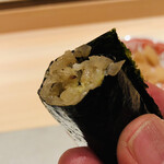寿司栄 - 海ウナギ　海苔巻き