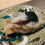 寿司栄 - 能登ボタン海老　ボタン海老の卵