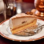 珈琲専門館 伯爵 - 【ケーキセット@税込900円】マロンタルト