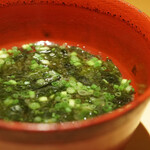 鮨 さいとう - 味噌汁