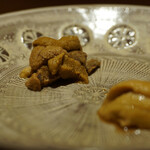 鮨 さいとう - 赤ウニ食べ比べ（今治）