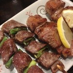 やきとり 市場 - 砂肝、とんたん