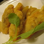 牡蠣フライ＆キタアカリのポテト