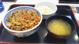 Yoshinoya - 牛丼並盛・コールスローセット