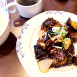 バーミヤン - 料理写真:ナスと挽き肉のピリ辛炒めランチ 659円