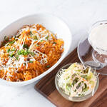 ラムビリヤニとライタセット    Lamb Biryani with Raita