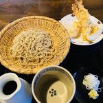 胡蝶庵 仙波 - 天ぷらざる蕎麦