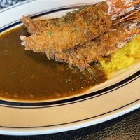 上野洋食遠山 - 上野洋食遠山の大エビフライカレー