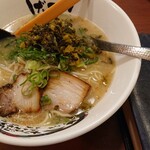 博多ラーメンげんこつ - 高菜ラーメン