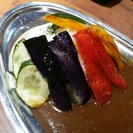 かわはらすぱいす食堂 - 夏野菜カレー