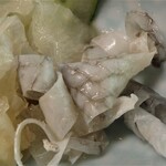 滝の茶屋 - 鯉皮湯引きコリっコリ！