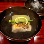 銀座 しのはら - 鯛と冬瓜の椀