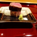 銀座 しのはら - 大好物のとび牛